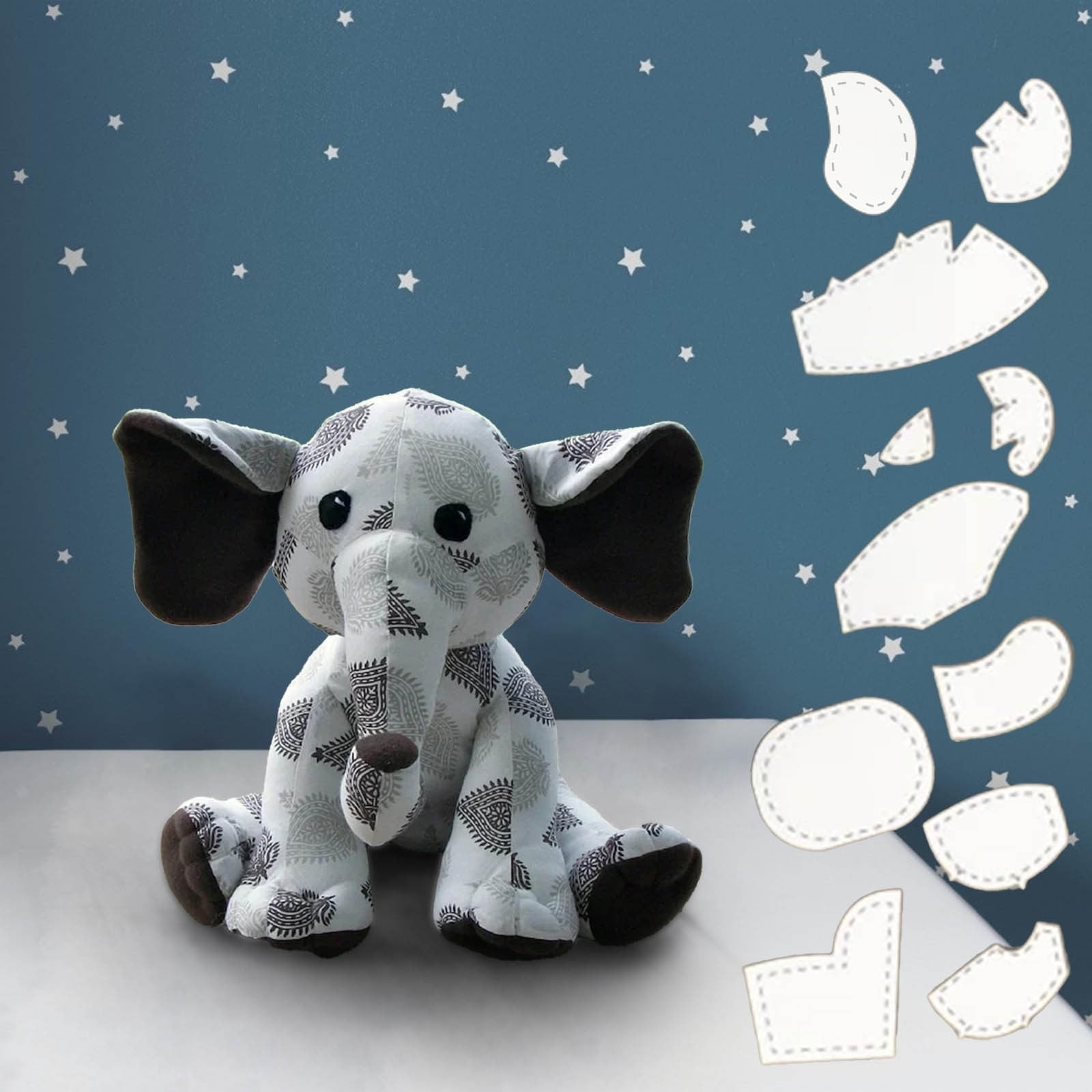 YOTQUSKI Sewing Patterns Templates Stuffed Animal Sewing Patterns with Instructions Sewing Patterns Template for Sewing Pattern Template Home Sewing Art Craft 10 PCS 15inch Walmart