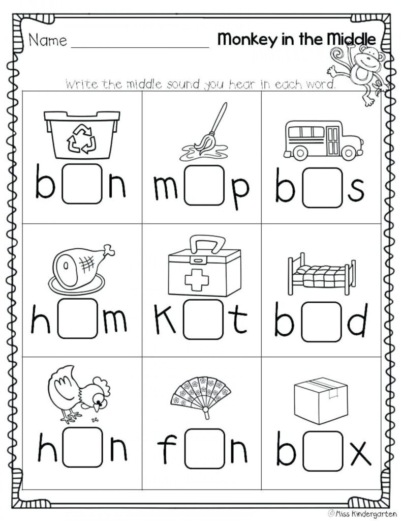 022 Kindergarten Phonics Worksheets Free Printables — db-excel.com