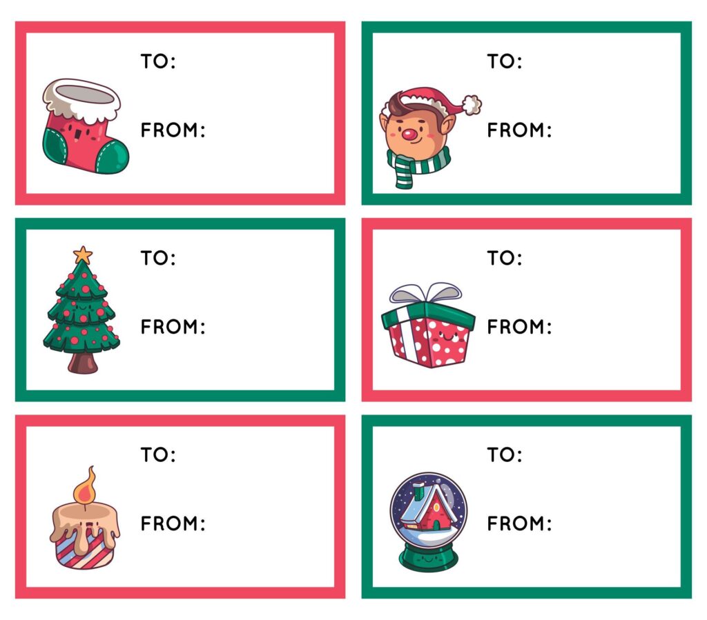 10 best free printable gift tags merry christmas pdf for free at – Artofit