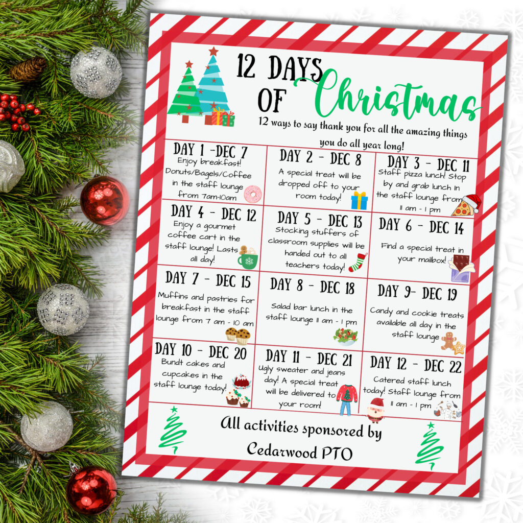 12 Days Of Christmas Meaning Printable | Rossy Printable