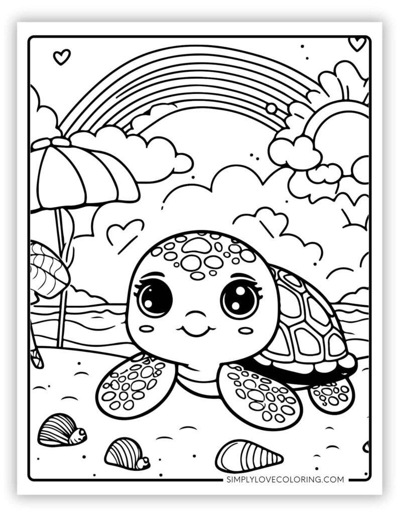12 free printable cute coloring pages for kids and adults alike – Artofit