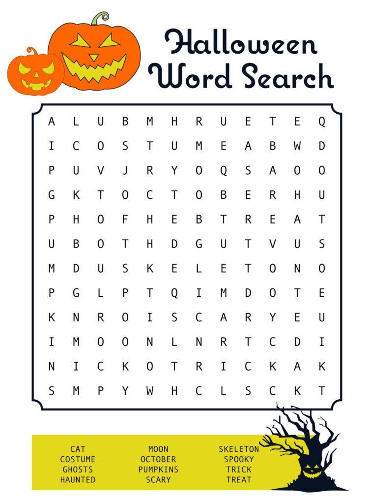 15 best kids halloween printable activities – Artofit