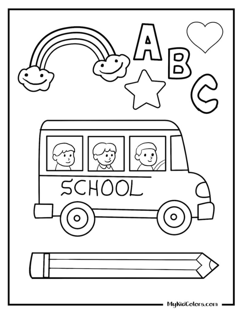 15 Free Kindergarten Coloring Pages for Kids 15 Free Kindergarten Coloring Pages for Kids