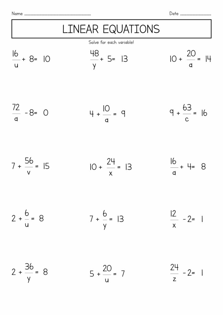 15 Pre-Algebra 7th Grade Math Worksheets – Free PDF at worksheeto.com … 15 Pre-Algebra 7th Grade Math Worksheets - Free PDF at worksheeto.com ...