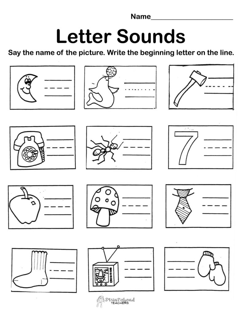 21 Homeschool Kindergarten Printables Free Worksheets – Printable PDF ...