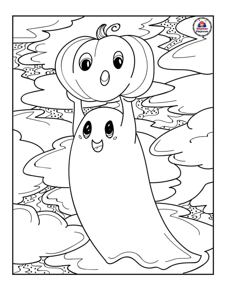 25 Free Halloween Coloring pages for kids