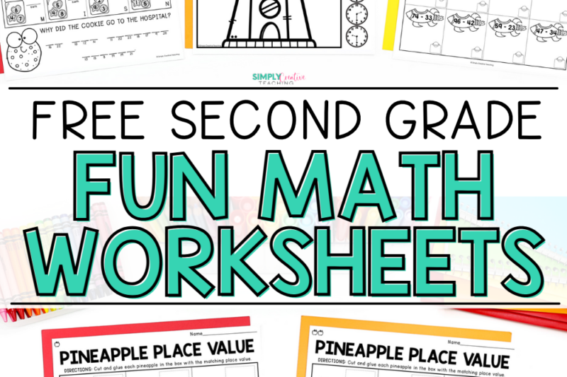 2nd Grade Fun Activities Worksheets