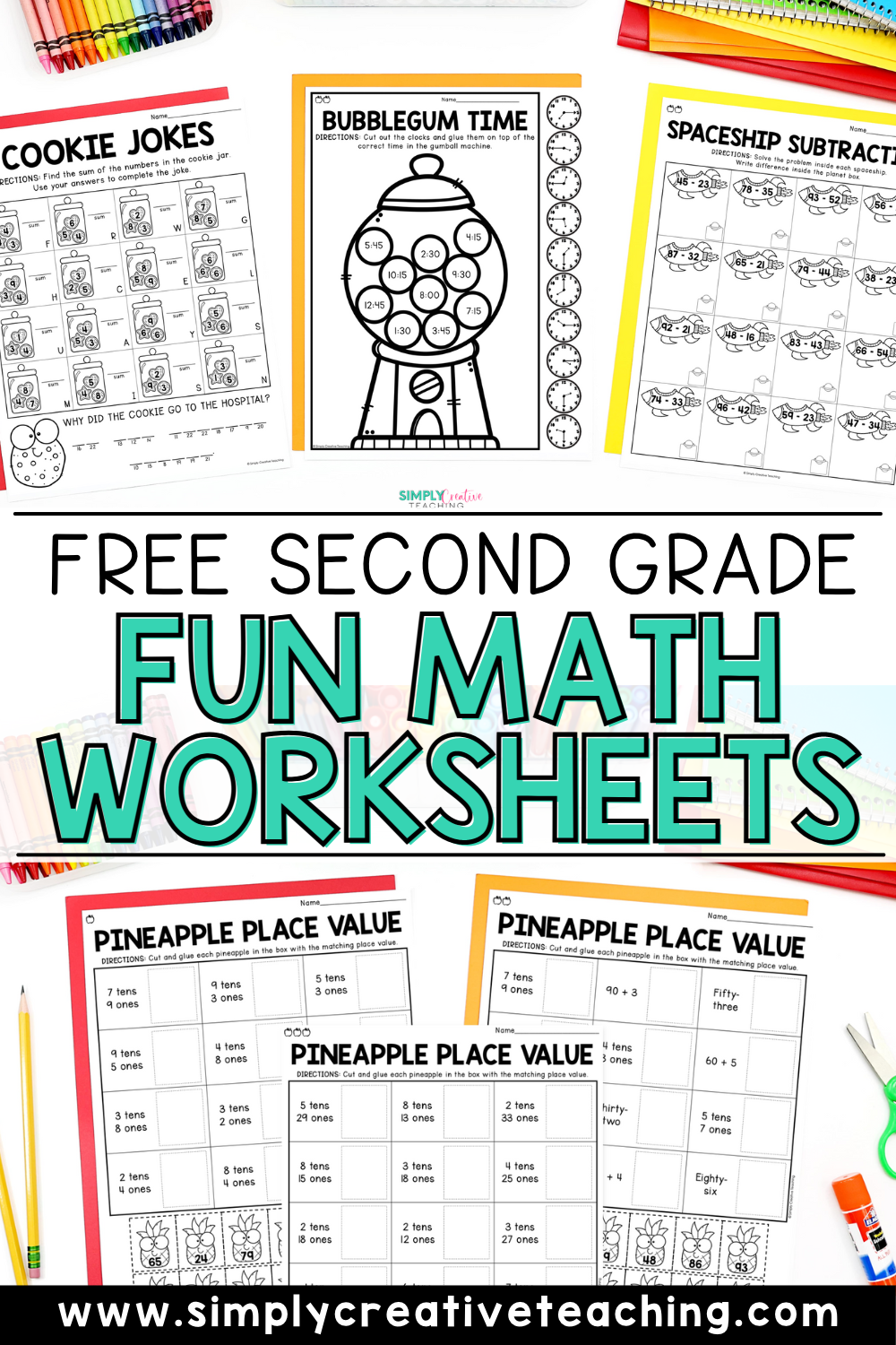 2nd Grade Fun Activities Worksheets - Must-Have 2nd Grade Fun Math Worksheets - Worksheets Library