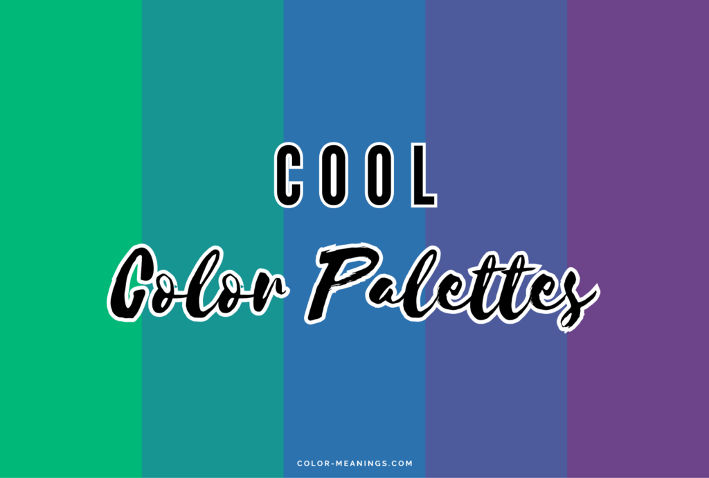 30 Cool Color Palettes for Calming Designs | Color Meanings