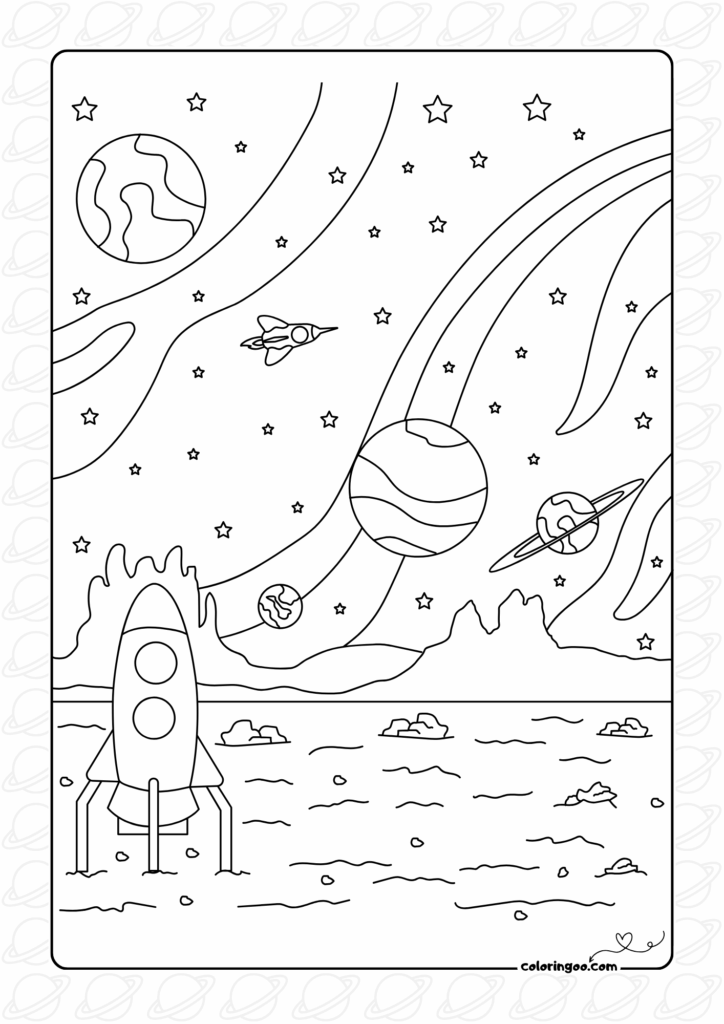 30+ Space Coloring Pages (All Free Pdf Printables) 30+ Space Coloring Pages (All Free Pdf Printables)