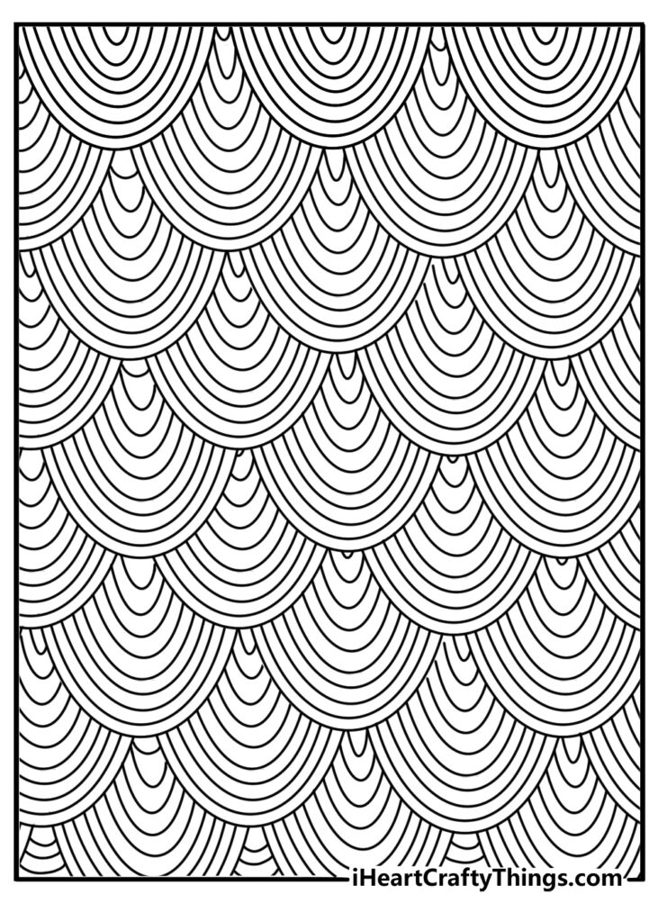 44+ Pattern Coloring Pages (Printable PDF Sheets For Free)