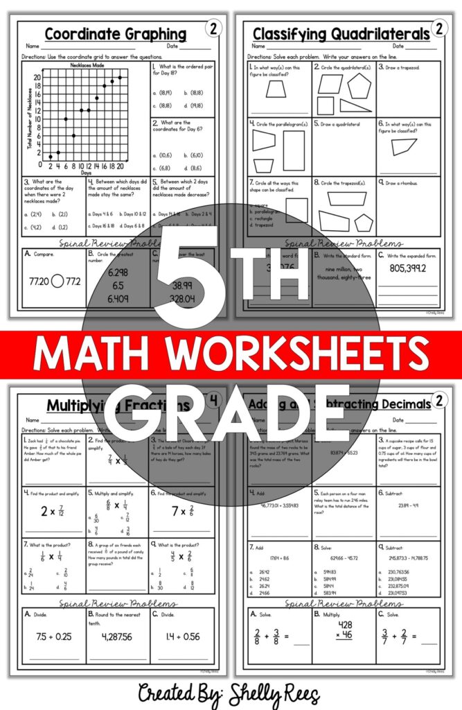 5th Grade Math Worksheets Free Printable – Free Printable 5th Grade Common Core Math Worksheets – Appletastic Learning 5th Grade Math Worksheets Free Printable - Free Printable 5th Grade Common Core Math Worksheets - Appletastic Learning