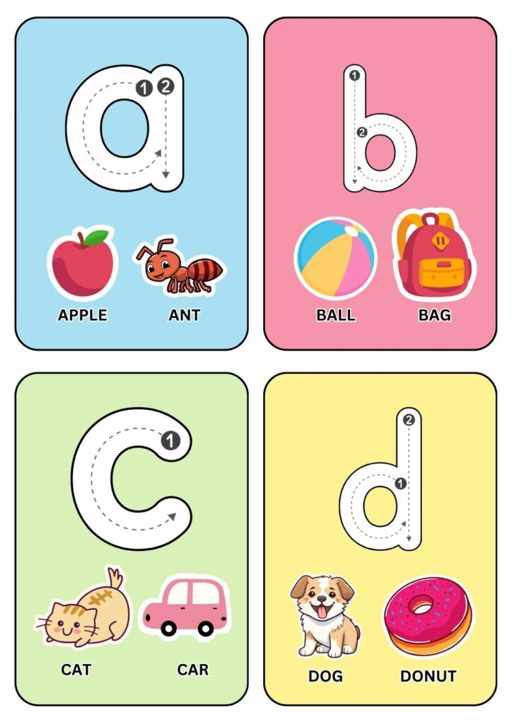6 Best Images Of Large Printable Abc Flash Cards Large Printable ...