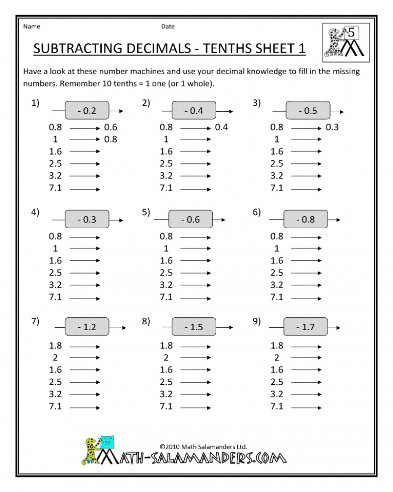 6th Grade Math Worksheets Printable – King Printables 6th Grade Math Worksheets Printable - King Printables