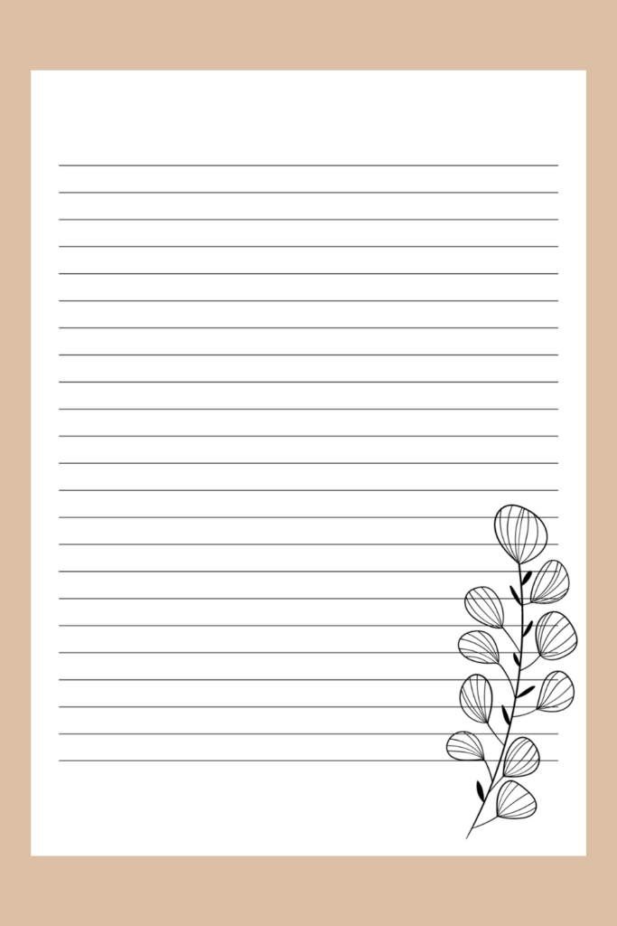 8 Best Images Of Printable Lined Letter Paper Template Free Lined … 8 Best Images Of Printable Lined Letter Paper Template Free Lined ...