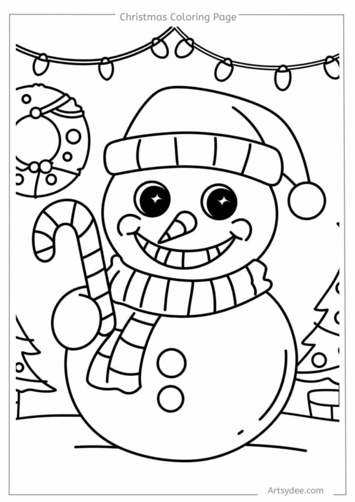 80+ Free Printable Christmas Coloring Pages for Kids & Adults ...