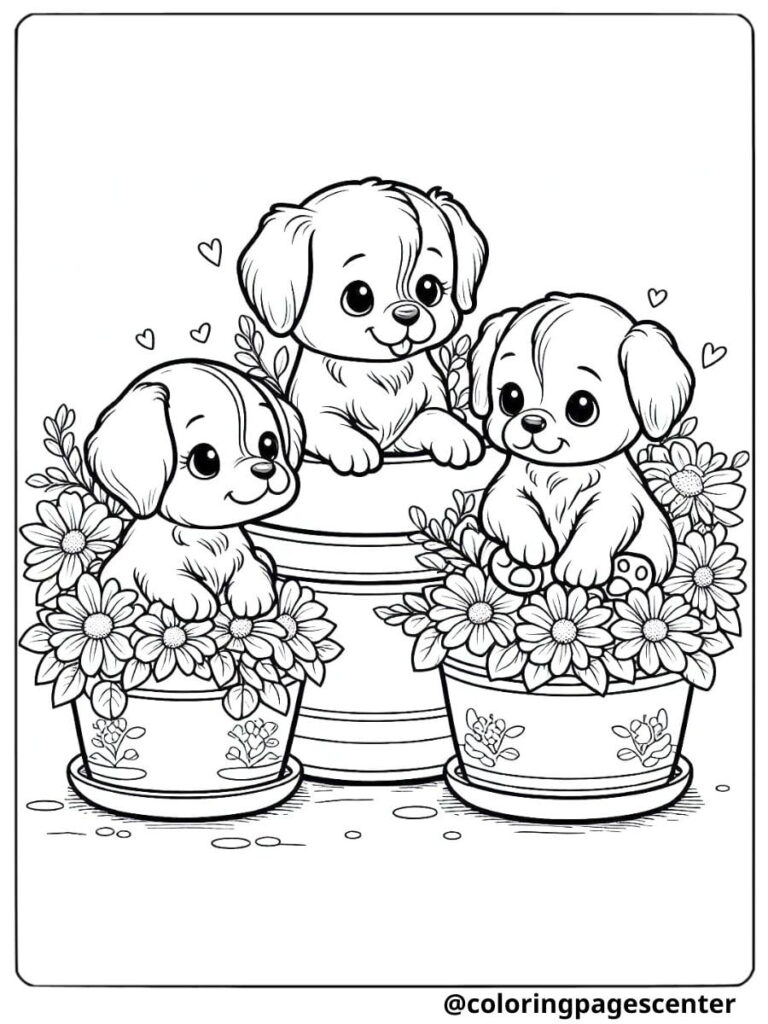 9 Funny Dog Coloring Pages | Free Printable PDFs 9 Funny Dog Coloring Pages | Free Printable PDFs