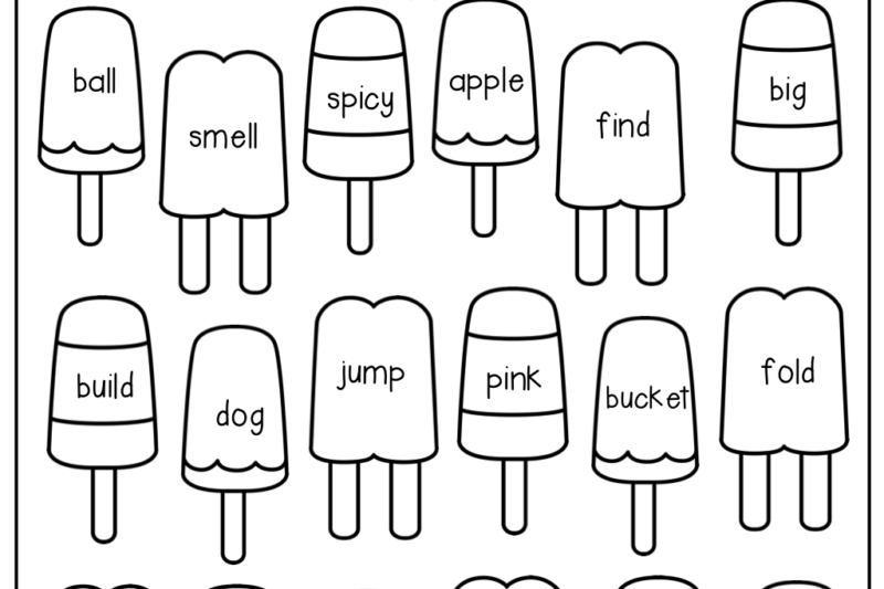 Activities For 1st Graders Printable