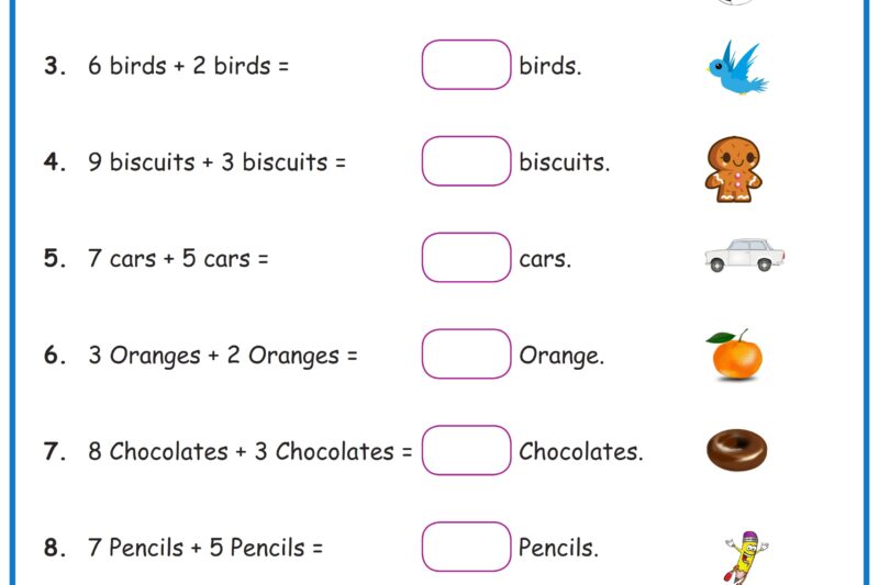 Activity Sheets For Class 2