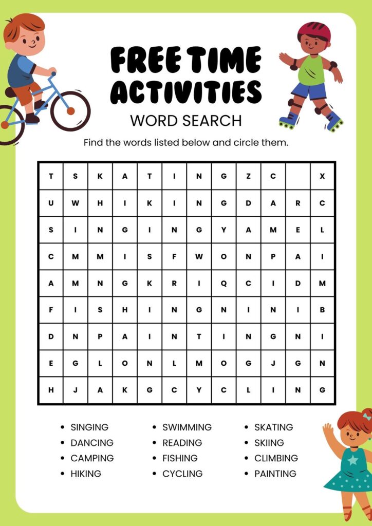 Activity Sheets Printable Pdf Activity Sheets Printable Pdf