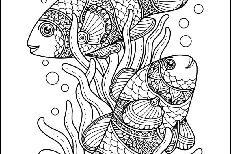 Adult Coloring Pages Animals Free