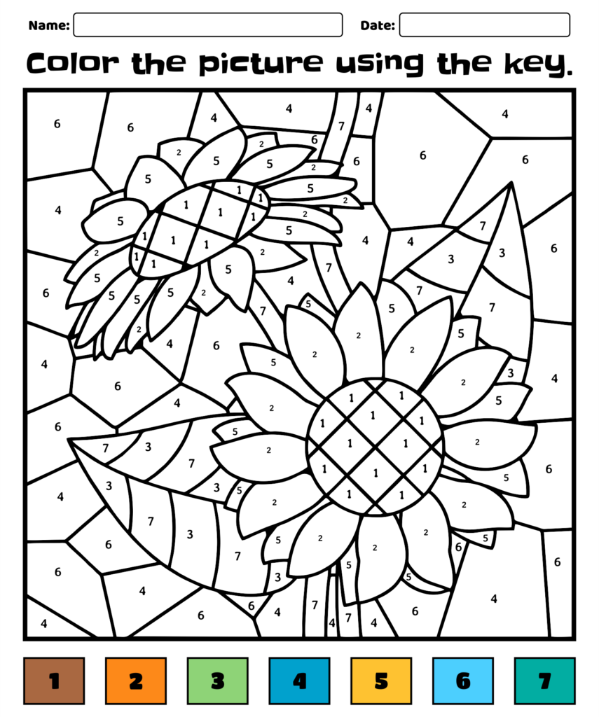 Adult Paint By Numbers - 20 Free PDF Printables | Printablee | Free ...