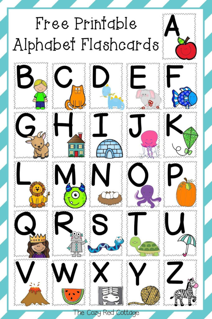 Alphabet Letters Printable Free A-Z Pictures | Printable Alphabet Letters