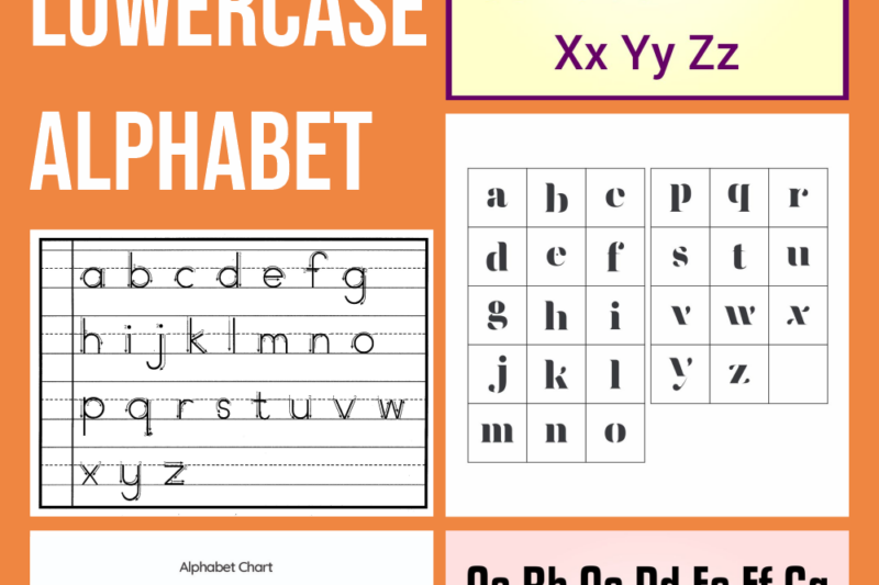 Alphabet Lower And Uppercase Printable