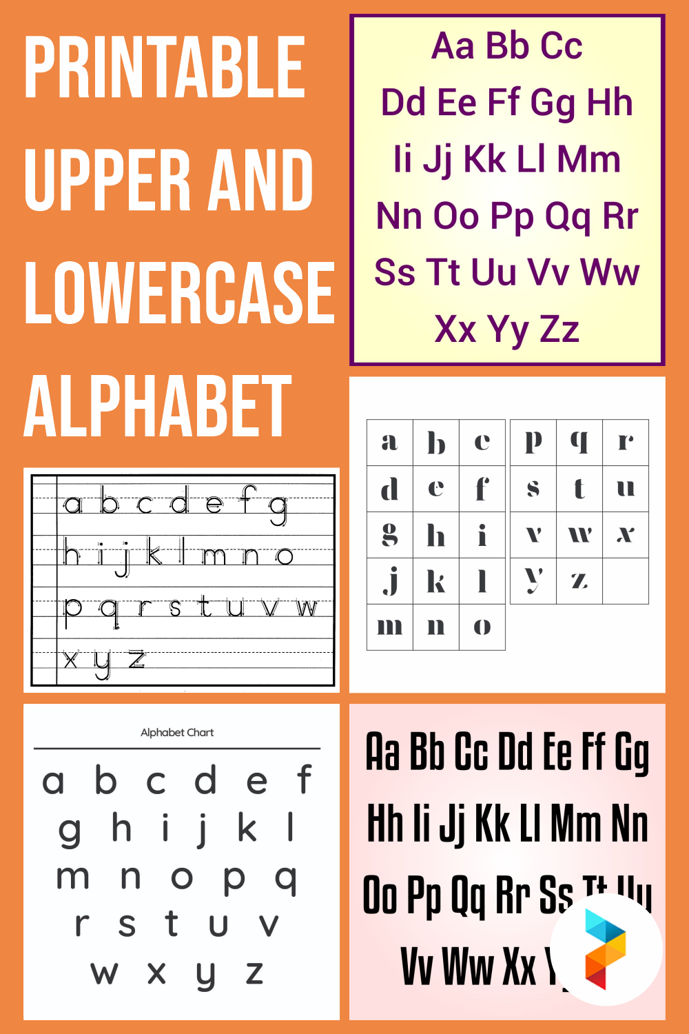 Alphabet Lower And Uppercase Printable - Upper And Lowercase Alphabet Printable