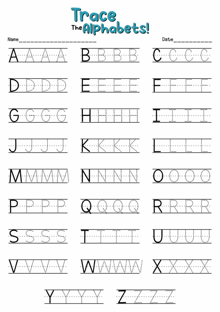 Alphabet Printing Worksheets - Worksheet Activity Sheets