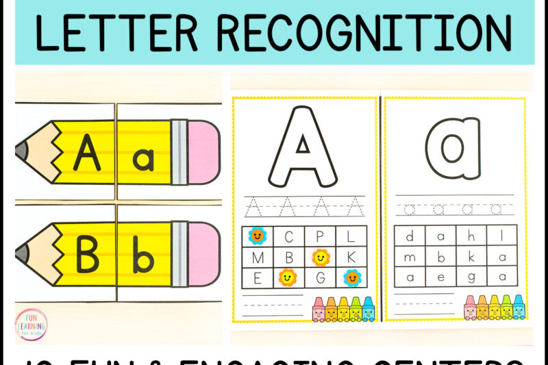 Alphabet Recognition Worksheets For Preschool