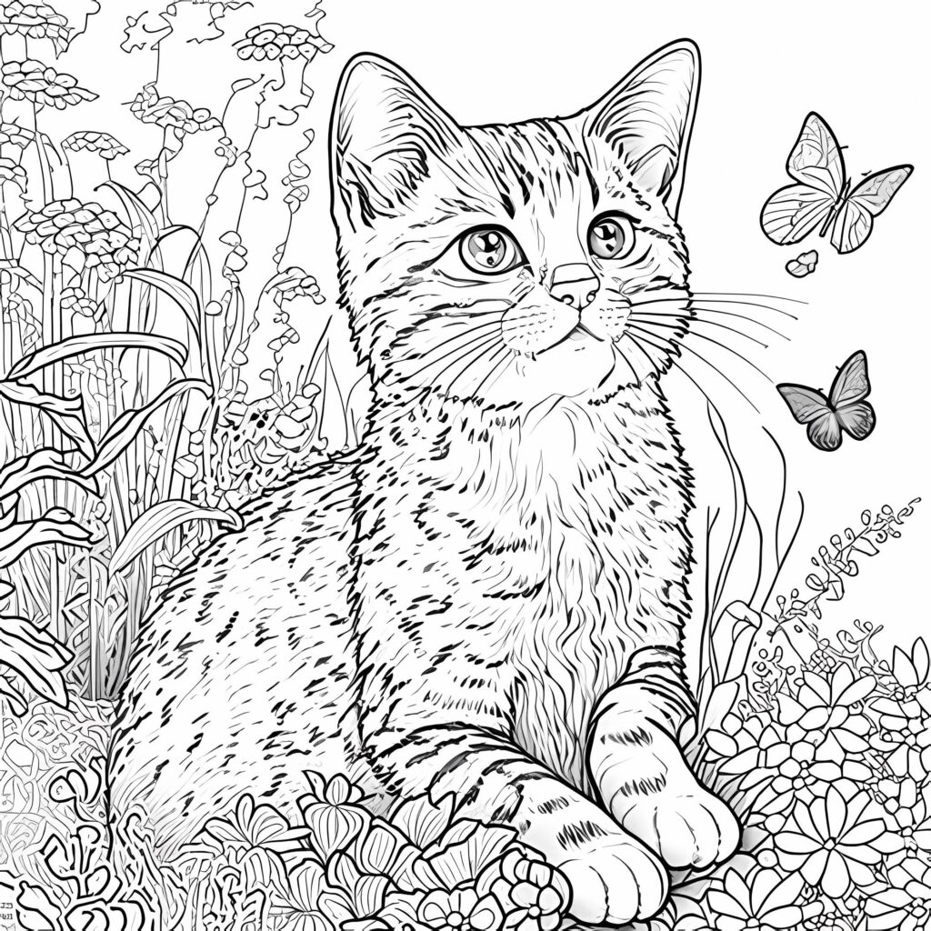 Animal Coloring Pages Detailed