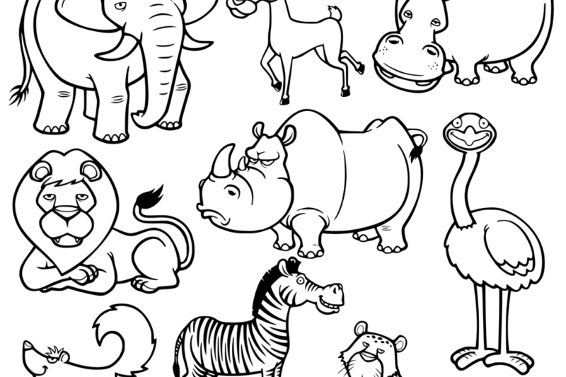 Animal Pictures To Print For Free
