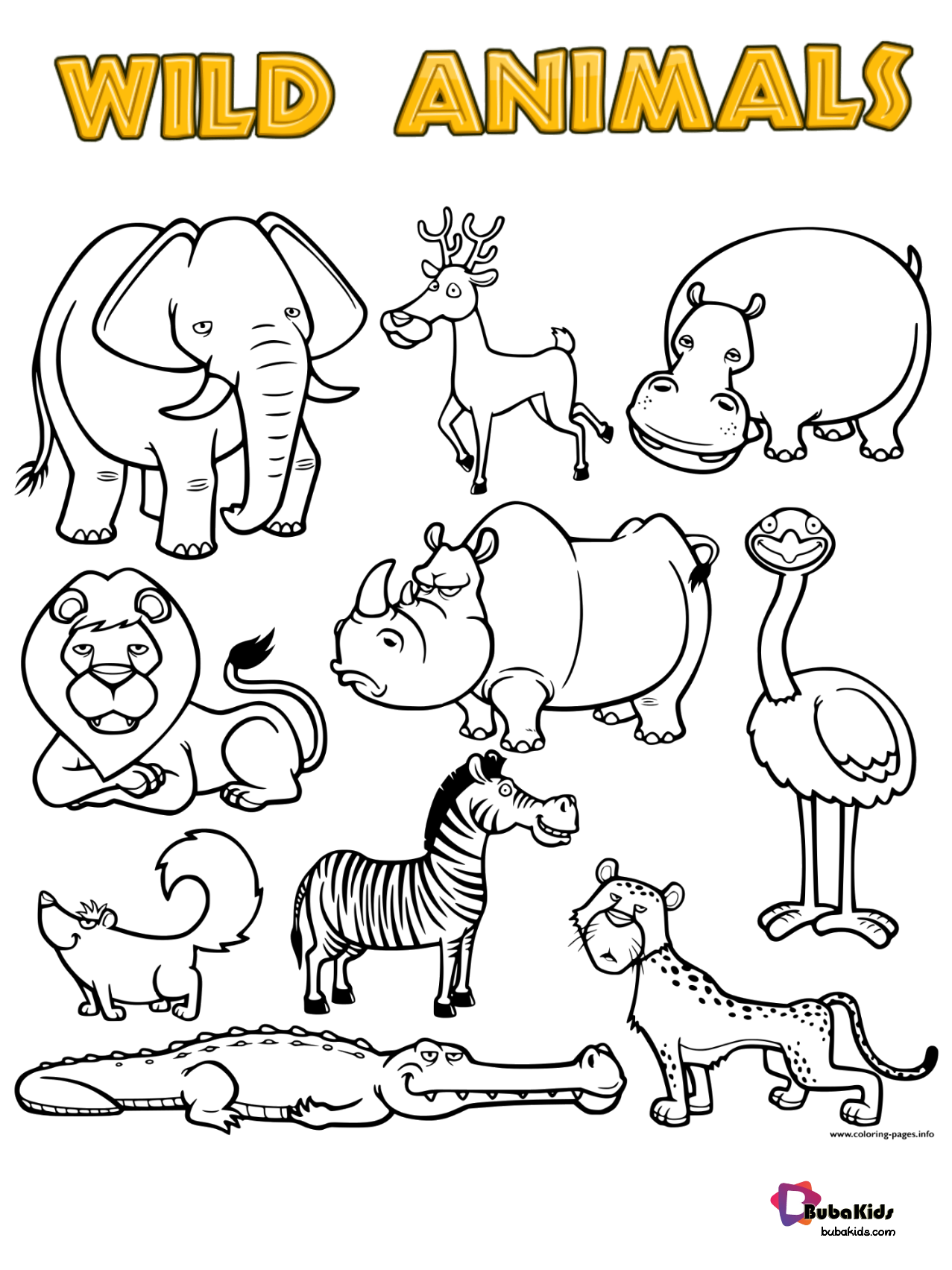 Animal Pictures To Print For Free - Free printable animal pictures of wild animals, Download Free printable ...