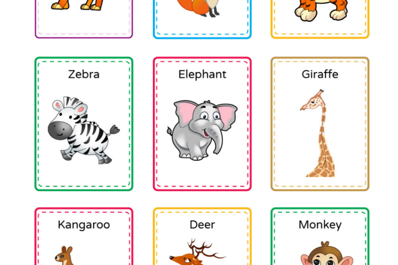 Animals To Print For Free