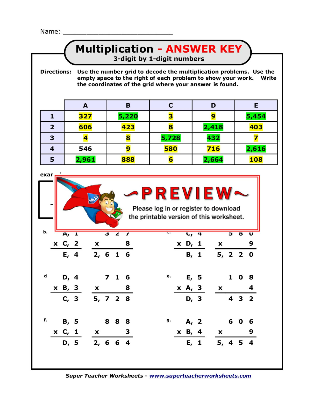 Answer Key For Super Teacher Worksheets - Super Teacher Worksheets Answer Key - Verified Academic Solutions