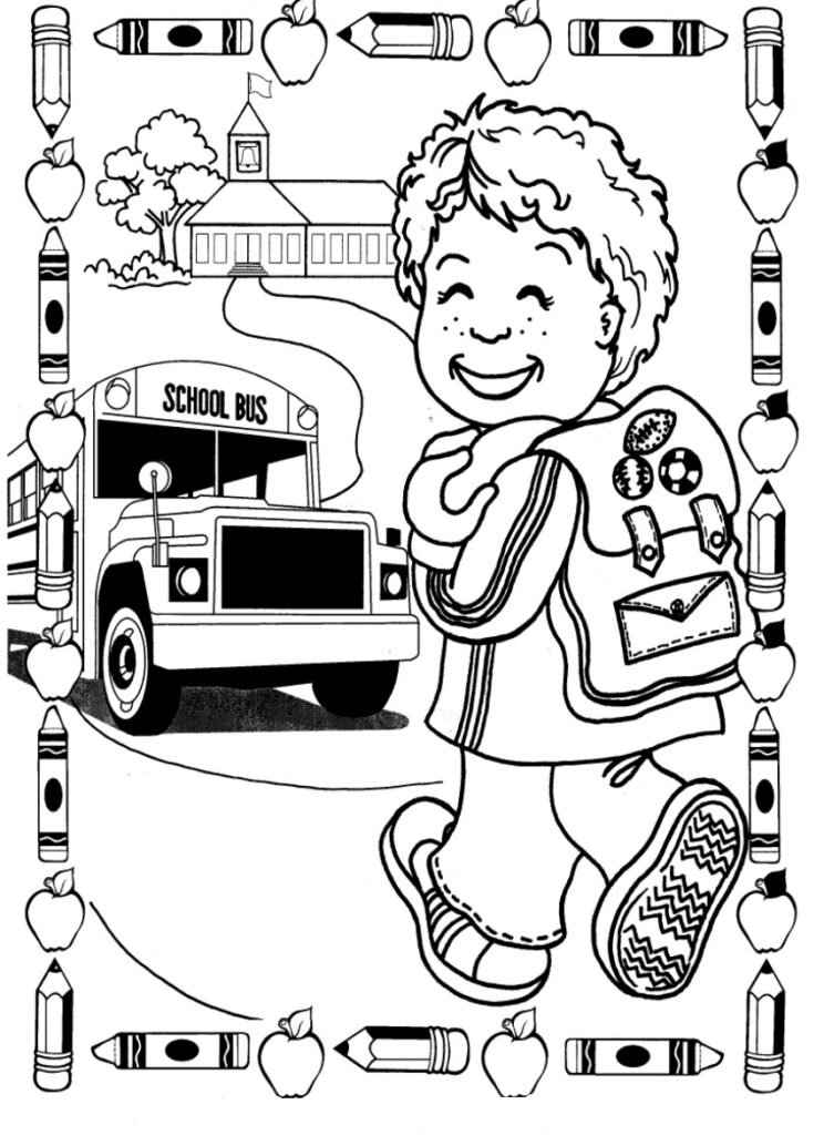Back to School Coloring Pages – Best Coloring Pages For Kids Back to School Coloring Pages - Best Coloring Pages For Kids