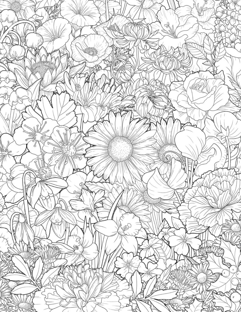 Best 13 40 Free Adult Coloring Pages with Printable PDF – Artofit