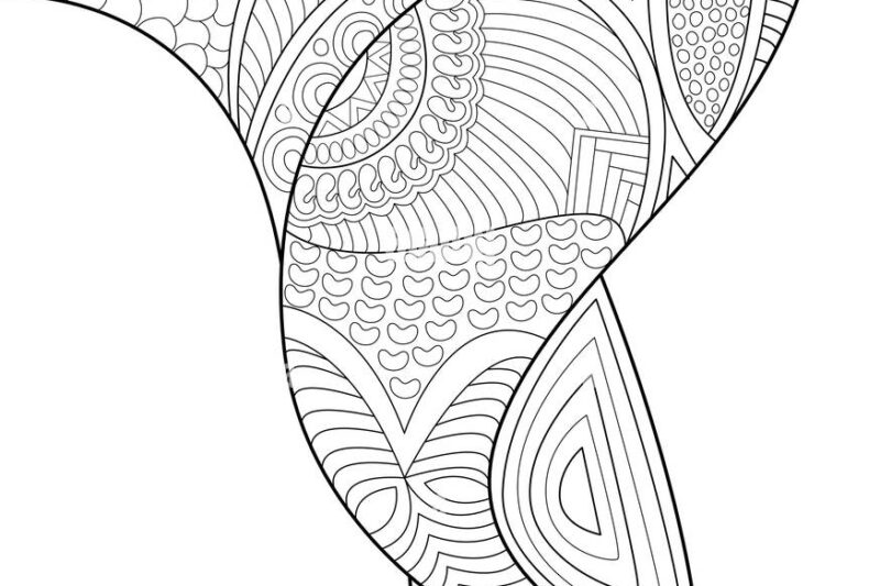 Black And White Colouring Pages