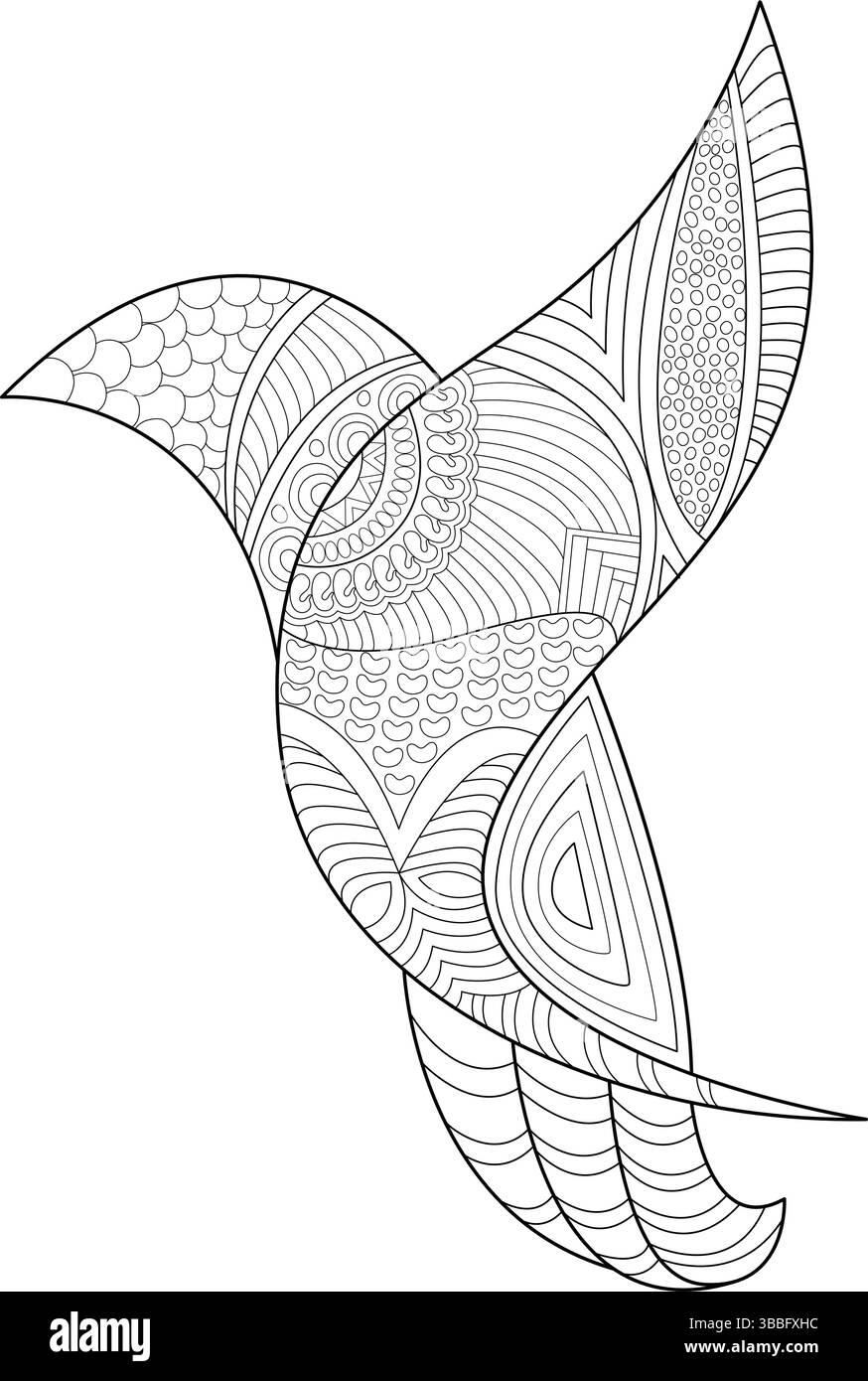 Black And White Colouring Pages - Flight relief Black and White Stock Photos & Images - Alamy