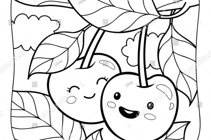 Black And White Colouring Sheets
