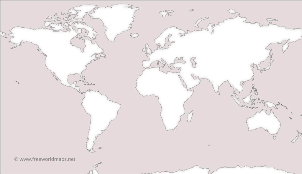 Blank World Map With Borders Printable with Matthew Armstrong blog Blank World Map With Borders Printable with Matthew Armstrong blog