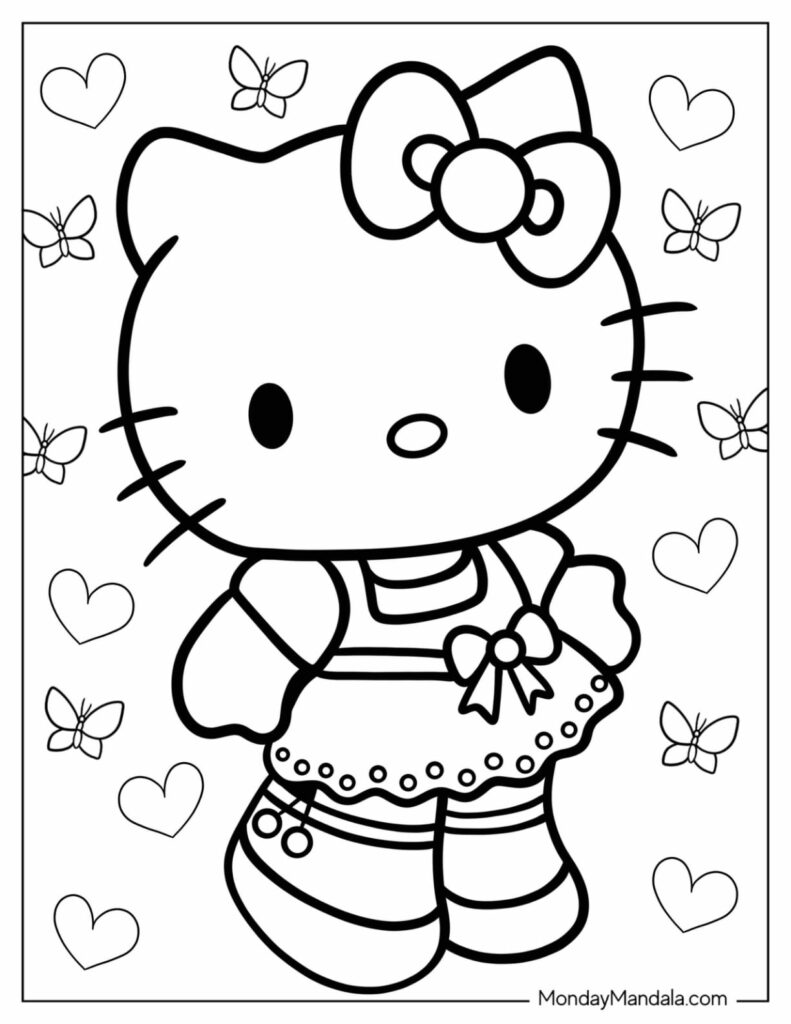 Cartoon Characters Coloring Pages Free Inside Out 2 Coloring Pages