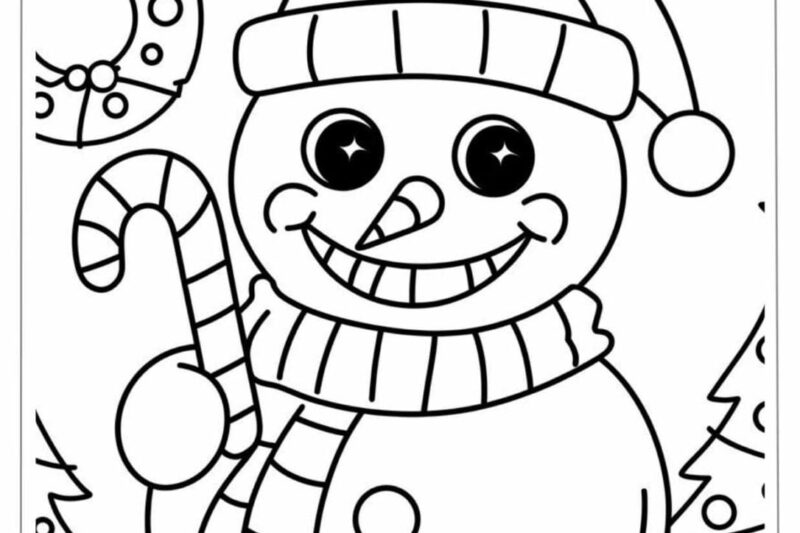 Christmas Coloring Sheets To Print For Free