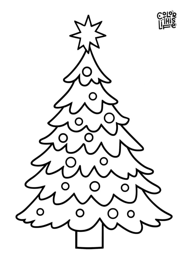 Christmas Cookie Coloring Pages (Free Printable)