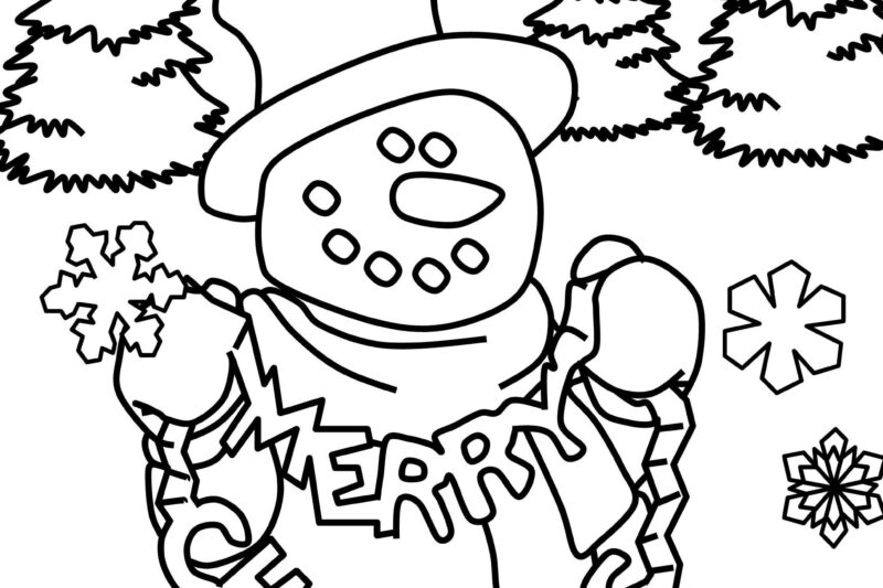 Christmas Pictures To Print And Color