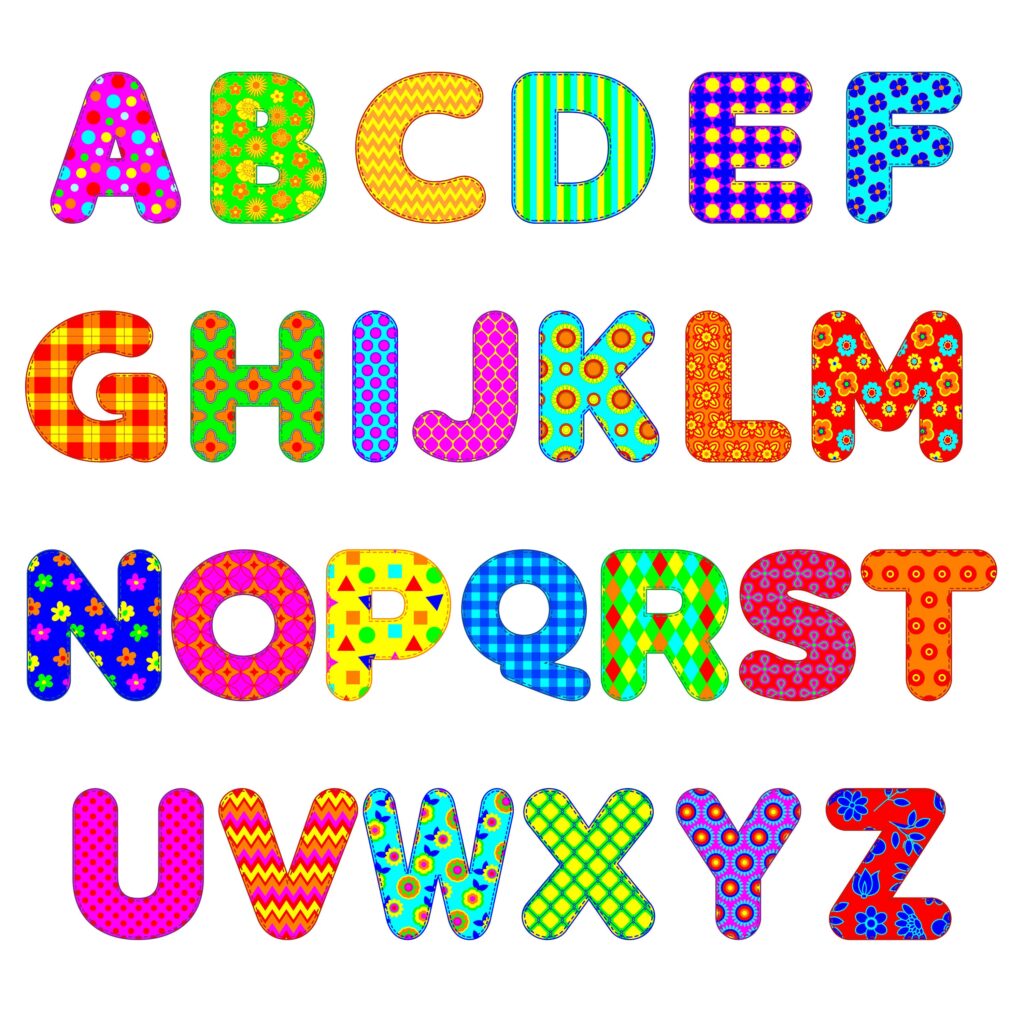 Clip Art Alphabet Letters