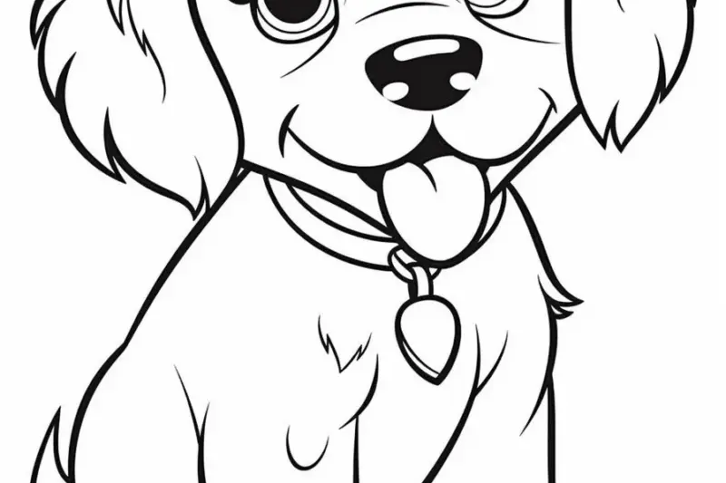 Color A Picture Of A Dog