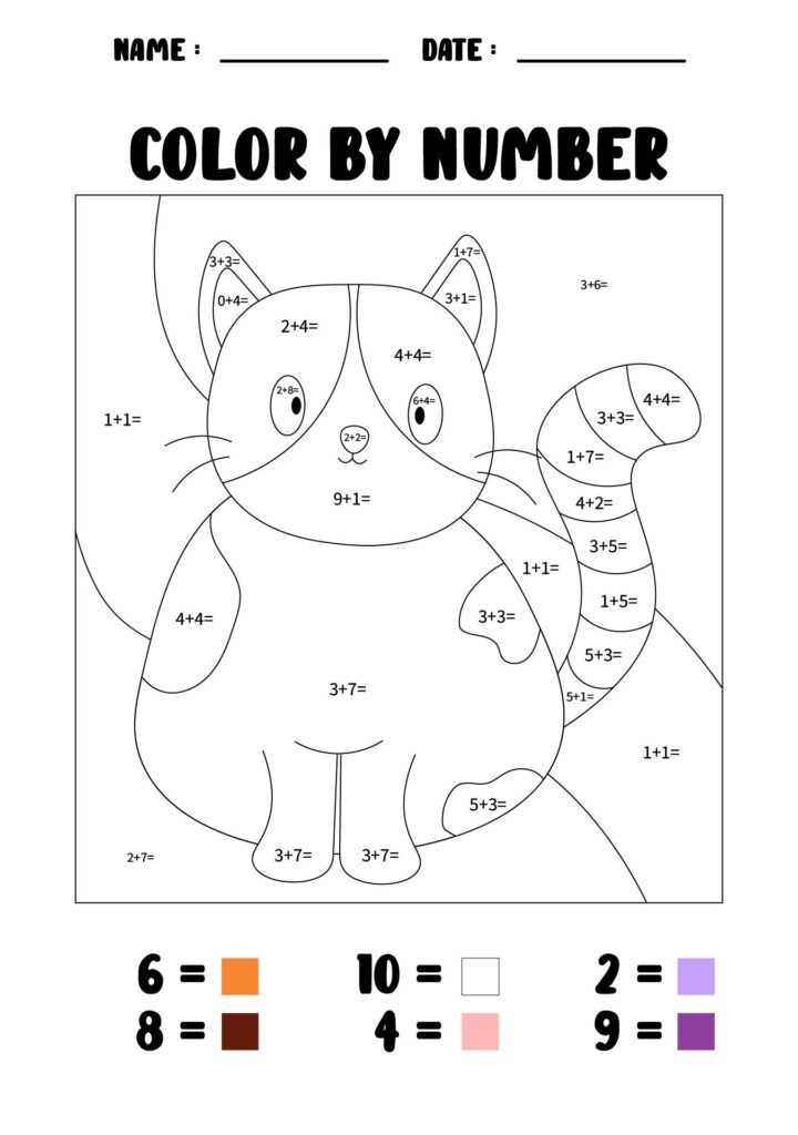 Color By Number Addition Worksheets – 10 Free PDF Printables | Printablee Color By Number Addition Worksheets - 10 Free PDF Printables | Printablee