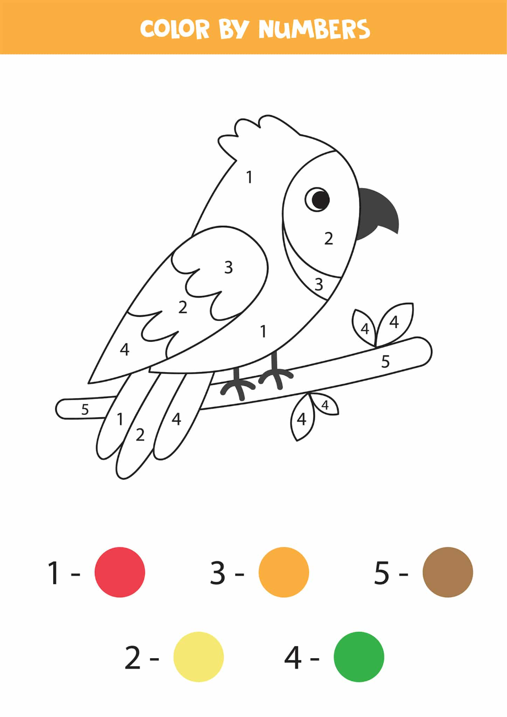 Color By Numbers Kindergarten Free - Free printable color by number worksheets for kindergarten – Artofit